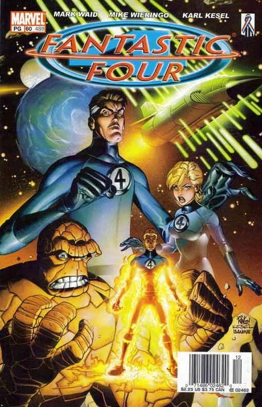 Fantastik Dörtlü (Cilt. 3) 60 (Gazete Bayii ) VF; Marvel çizgi romanı / 489 Mark Waid Wieringo