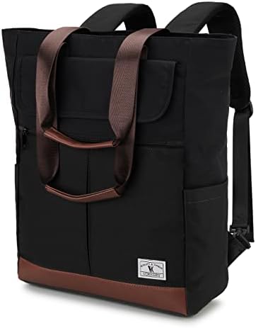 VX VONXURY Sırt Çantası için Kadın, 15.6 İnç Laptop çantası Su Dayanıklı Cabrio Sırt Çantası Çanta için İş Seyahat