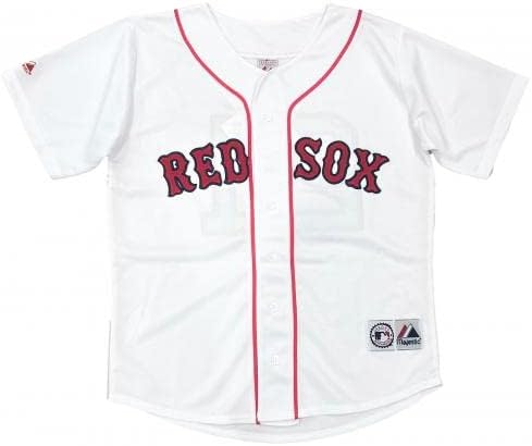 Roger Clemens Boston Red Sox İmzalı Otantik Majestic Ev Beyaz Forması JSA İmzalı MLB Formaları