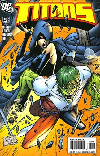 Titanlar (3. Seri) 5 VF / NM; DC çizgi roman / Judd Winick