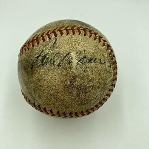 Paul Waner Single, JSA COA NADİR İmzalı Beyzbol Toplarıyla 1940'ların Ulusal Lig Frick Beyzbolunu İmzaladı