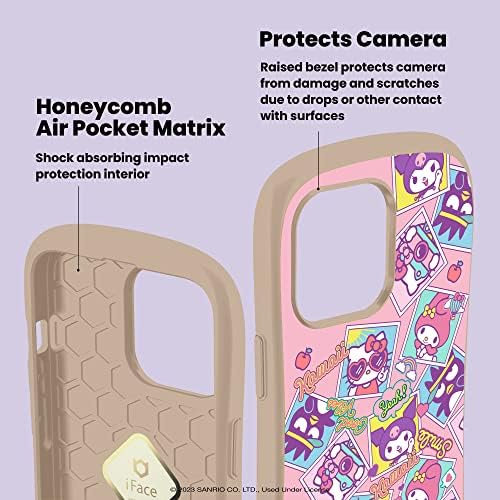 ıFace Hello Kitty ve Arkadaşları Birinci Sınıf iPhone için kılıf 13 Pro Max (6.7”) - Sevimli Darbeye Dayanıklı Çift