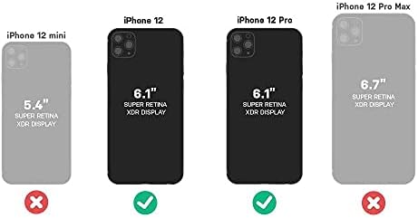 OtterBox Banliyö Serisi iPhone için Kılıf 12 ve iPhone 12 PRO (YALNIZCA) Perakende Olmayan Ambalaj - (Siyah)