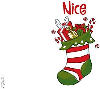 Şal ve Kırmızı Kapaklı Tervis Güzel Noel Çorap Tumbler 16oz, Açık
