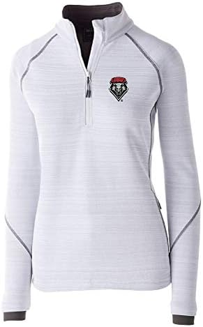 Ouray Sportswear NCAA New Mexico Lobos Kadın Sapma Kazak Ceket, X-Large, Beyaz