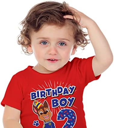 Pençe Devriye 2nd Doğum Günü Gömlek Erkek 2 Yaşındaki Hediyeler Yürümeye Başlayan erkek çocuklar için tişörtler