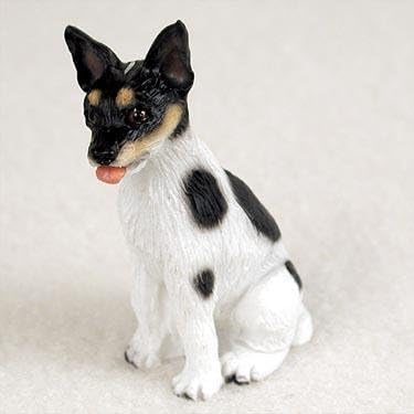 Konuşma Kavramları Sıçan Terrier Minyatür Köpek Heykelciği