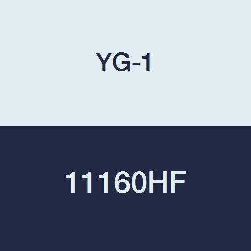 YG-1 11160HF HSS Çift Uçlu Freze, 2 Flüt, Normal Uzunluk, TiAlN-Futura Kaplama, 5/7/8 Uzunluk, 15/16