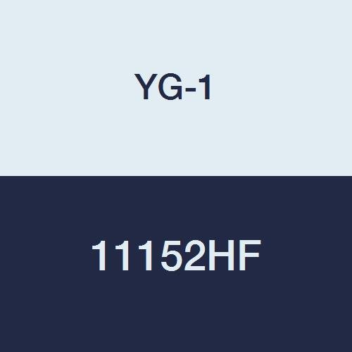YG-1 11152HF HSS Çift Uçlu Freze, 2 Flüt, Normal Uzunluk, TiAlN-Futura Kaplama, 5/7/8 Uzunluk, 29/32